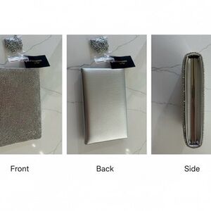 Silver Evening Clutch